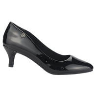 Zapato Chalada Mujer Conforto-10 Negro Casual