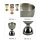 thumbnail image 3 of Jigger doble de acero inoxidable para cócteles de coctelería: herramientas de bar para medir tragos de cóctel de 2 oz/1 oz, 3 of 7
