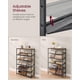 thumbnail image 5 of Zapatero VASAGLE de 6 niveles ajustable estilo industrial, 5 of 6