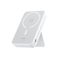 Powerbank Baseus Magpro 5000Mah 20W Inalámbrico Pd Con Soporte Magnético - Blanco