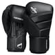 thumbnail image 1 of Guantes de boxeo Hayabusa T3 para hombre y mujer, 16 oz, negros, 1 of 8