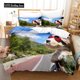 thumbnail image 1 of v71 Bed Sheets Dropshipping Bedclothes Bedroom Comforter Set Twin Size Bedding Set % Bamboo Fiber Duvet Set Pillowcases Cartoon Pet Cat Dog 3-Piece Bedding Set (1 Duvet Cover + 2 Pillow Shams) Bed She, 1 of 5