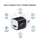 thumbnail image 4 of Adaptador de pared UorMe, 1 A, 5 V, cargador USB, paquete de 10, 4 of 7