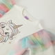 thumbnail image 2 of Poleron Niña Vuelitos Blanco Unicornio, 2 of 4
