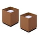 thumbnail image 1 of Elevadores Para Muebles Elevadores Para Cama Elevadores De Patas Para Sillas Elevadores Para Sofás Cuadrados 6x5cm Marrón, 1 of 3