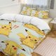 thumbnail image 3 of 3 Piece Bedding SetTrends International Pokmon PikachuComforter Set for Kids Boys Teen Tween 3D Lightweight Microfiber Bedding Sets, 3 of 5