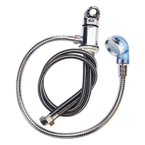 Ioensy - Juego De Grifos De Champú De Salón Cabezal De Ducha De Grifo De Lavado De Cabello Para Salón Spa 60 Cm