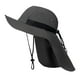 thumbnail image 2 of Sombrero De Pesca Al Aire Libre Transpirable Protector Solar Caza Sombrero Para El Sol Con Solapa Para El Cuello Verde Oscuro, 2 of 3