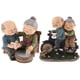 thumbnail image 1 of Pareja De Ancianos Adorno Anciano Granny Home (01 Lavado De Pies + 08 Pareja De Bicicletas), 1 of 5
