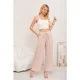 thumbnail image 3 of Pantalon Palazzo Mujer Verano Casual Pretina Alta Linea 3009, 3 of 3