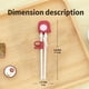 thumbnail image 2 of 1pc Baby Auxiliary Practice Chopsticks Red Green Yellow Bisphenol A Free For Babies And Children, 2 of 4