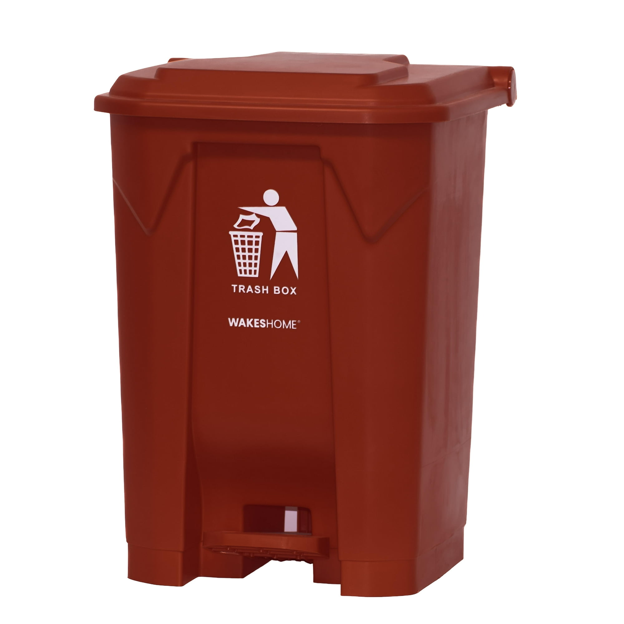 Wakeshome - Basurero Contenedor De Basura 30 Litros Cubo De Basura