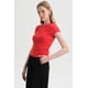 thumbnail image 2 of Polera Mujer Cropped Rojo, 2 of 4