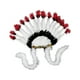thumbnail image 1 of Tocado De Plumas, Sombrero Indio, Tocado Para Fiesta De Actuación, Disfraz De Carnaval, Estilo A, 1 of 3