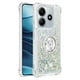 thumbnail image 3 of FOXDOCK Funda Glitter Líquida para Xiaomi Redmi Note 14 4G con Anillo Brillante, TPU Antichoques y Esquinas Reforzadas, Soporte, 3 of 6