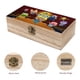 thumbnail image 3 of Pororo, el Pequeño Pingüino Caja Organizadora de Madera Rústica - Caja Decorativa Multifuncional para Escritorio, Hogar, Oficina, Joyas y Manualidades, 3 of 6