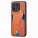 thumbnail image 4 of Funda Resistente para Xiaomi 13 con Tarjetero y Soporte, Diseño Magnético Marrón, 4 of 5