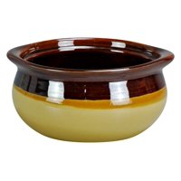Soup Crock Yanco Os-12-C, Dos Tonos, Marrón Chino, 350 Ml, Paquete De 24