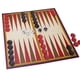 thumbnail image 3 of Set de juego de backgammon Schylling con campo de juego V-Fiber, 3 of 3