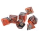 thumbnail image 3 of Dados De 7 Dados De Doble Color De 1,6 Cm Aptos Para Mazmorras Y Dragones DND RPG Suministros Naranja Plata, 3 of 3
