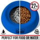 thumbnail image 3 of Cuenco Para Mascotas Franklin Pet Supply Travel Silicon 800 Ml Azul, 3 of 7