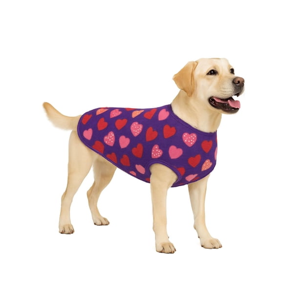 Capa Polar Perro 8XL 80 cm Abrigo Invierno Labrador rosa 8XL