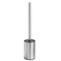 Genérico - Escobilla Para Inodoro Soporte Ergonómico Acero Inoxidable