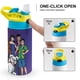 thumbnail image 4 of Los misterios extraños de Archie Botella de Agua con Tapa Pop Top de Un Toque, Acero Inoxidable, a Prueba de Fugas, para Deportes, Botella Infantil azul 12 oz, 4 of 6