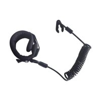 Magideal - Reemplazo De La Llave Del Interruptor Del Manillar Del Cordón De Seguridad Start Stop Kill, Interruptor De Parada Del Motor Fuera De Borda Para Negro