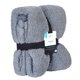 thumbnail image 2 of Frazada Sherpa 1 Plaza Gris, 2 of 4