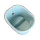 thumbnail image 2 of Cubo De Baño Para Bebé, Accesorios De Baño, Bañera Para Bebés, Recién Nacidos, Niños, Azul, 2 of 5