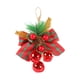 thumbnail image 3 of Adorno De Lazo De Campanas, Decoraciones Navideñas Artesanales Novedosas Para Fiesta Navideña, 3 Rojo, 3 of 5