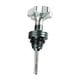 thumbnail image 2 of Tapa De Varilla De Nivel De Aceite De Motor Genérica Para Motocicleta De 125 Cc, Fácil Instalación, Resistente, Plateada, 2 of 5