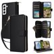 thumbnail image 4 of Funda Cartera con Cremallera y Correa para Samsung Galaxy S22 5G Soporte y Tarjetero Negro, 4 of 6