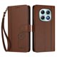 thumbnail image 3 of Funda Cartera Trébol para Xiaomi Redmi Note 15 4G/5G con Ranuras Tarjetas y Carga Inalámbrica Marrón, 3 of 6