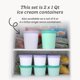 thumbnail image 5 of Envase de alimentos StarPack 946 ml, paquete de 2 con tapas de silicona, 5 of 9