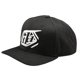 thumbnail image 1 of Jockey troy lee curved badge black osfa, 1 of 2