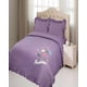 thumbnail image 3 of Quilt Cubrecama De Verano Con Flores Bordadas 2 Plazas Morado, 3 of 4