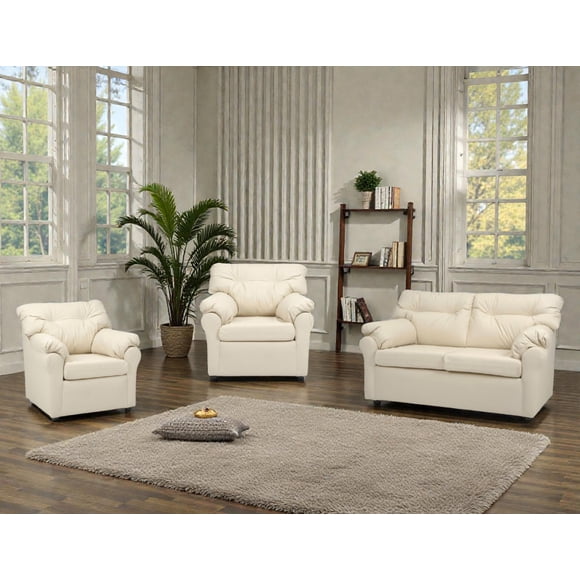 Living Mateo 211 - Cuero Sintético Pu Beige