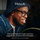 thumbnail image 3 of Gafas inteligentes con IA Meta Ray-Ban Meta (Gen 1) Skyler Black, 3 of 8