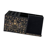 Ioensy - Organizador De Estación De Peluquería Organizador De Peluquería Para Peluqueros Peines De Peluquería Negro