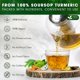 thumbnail image 4 of Té de guanábana y cúrcuma FreshDrinkUS 60 bolsas 100% natural, 4 of 9