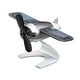 thumbnail image 2 of Difusor De Aroma De Avión Solar Accesorios De Decoración Automática Difusor De Fragancia De Coche Plata, 2 of 3
