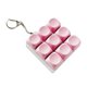 thumbnail image 3 of Mini Llavero Con 9 Botones, Juguete Para Dedos, Multiusos, Resistente, Con Clic, Color Rosa, 3 of 5