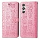 thumbnail image 1 of Funda Cartera FOXDOCK para Samsung Galaxy M34 5G , Flip PU con Relieve de Gatos y Perros, Tarjetero y Soporte, 1 of 6