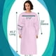 thumbnail image 2 of Paquete de 10 batas aislantes desechables de Medical Nation, color rosa, 2 of 6
