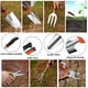 thumbnail image 5 of Juego de herramientas de jardinería QINGFANGLI de 10 piezas de acero inoxidable con bolsa, 5 of 7