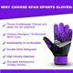 thumbnail image 5 of Guantes de portero EFAH SPORTS talla 5 morado juvenil, 5 of 6