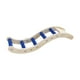 thumbnail image 3 of Puente Con Escaleras Para Pájaros, Accesorios Para Jaula, Percha Para Pájaros Para Loros, Periquitos, Periquitos, Azul, 3 of 5
