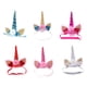 thumbnail image 3 of unicornio cuerno oreja diadema flor cosplay hairband para ni?os fiesta azul, 3 of 5